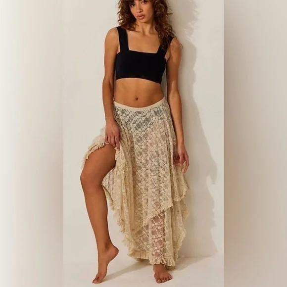 Free People intimately black square thick straps straight lines bralette xs/s - Picture 2 of 10